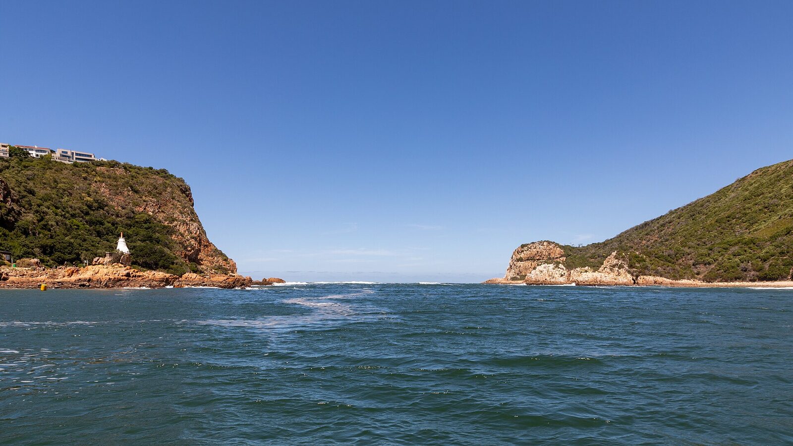 The Knysna Heads and lagoon on the Garden Route